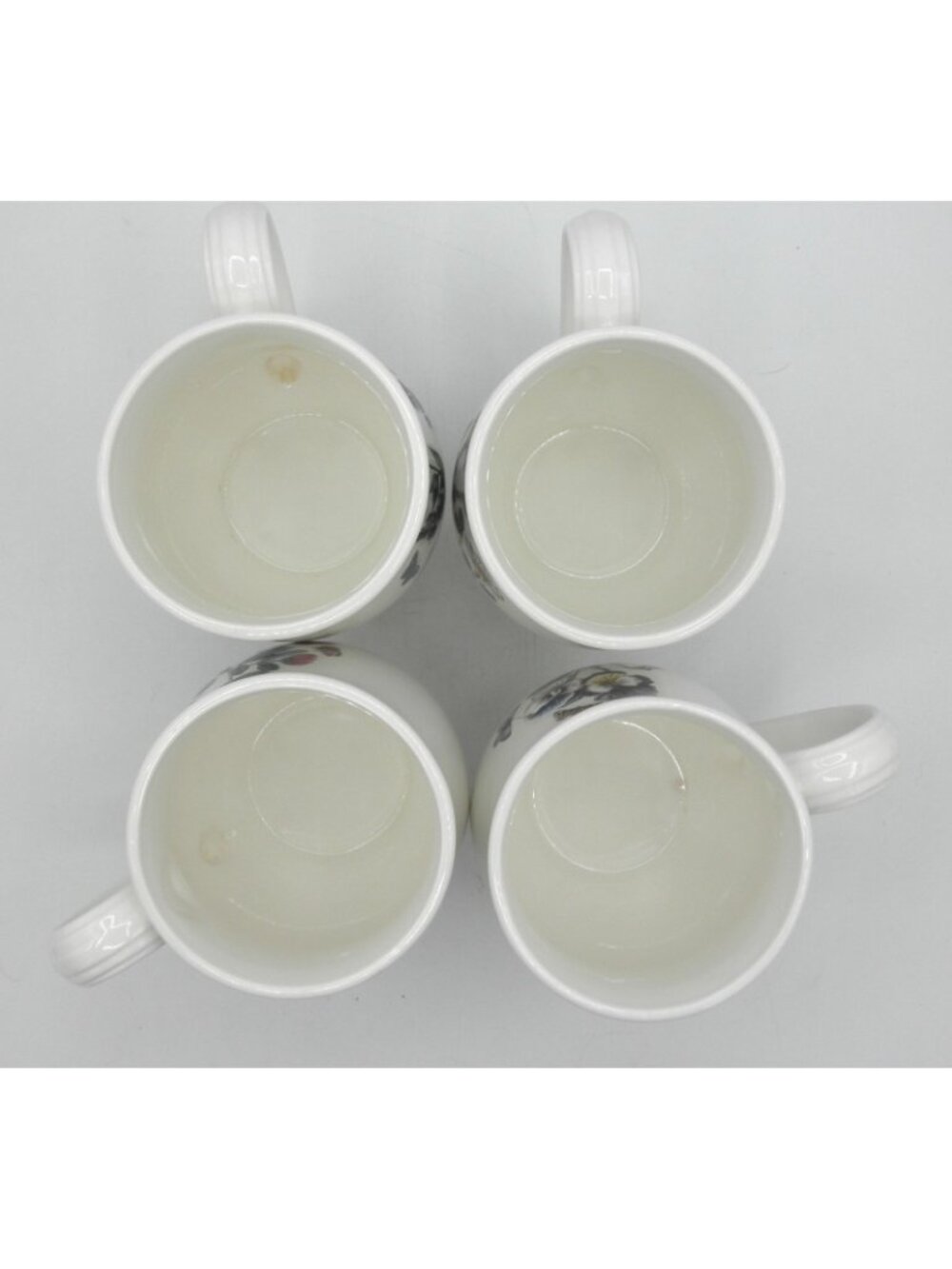 Portmeirion Botanic Garden 14 Ounce Bristol Mugs Set of 4 Assorted Flowers - Picture 5 of 15
